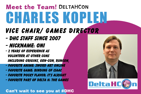 Vice Chair/Gaming Director - Charles Koplen