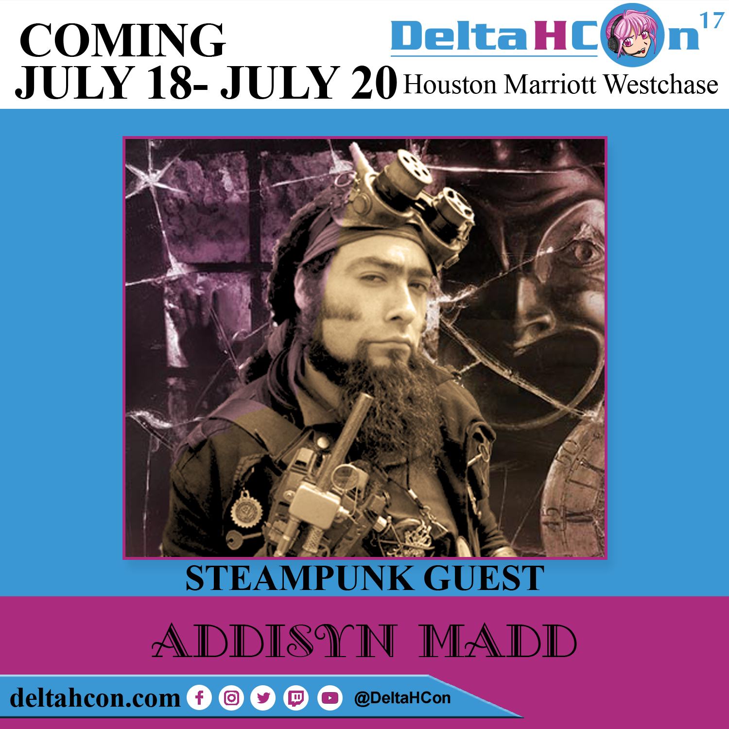 Addysn Madd at Delta H Con July 18-20, 2025