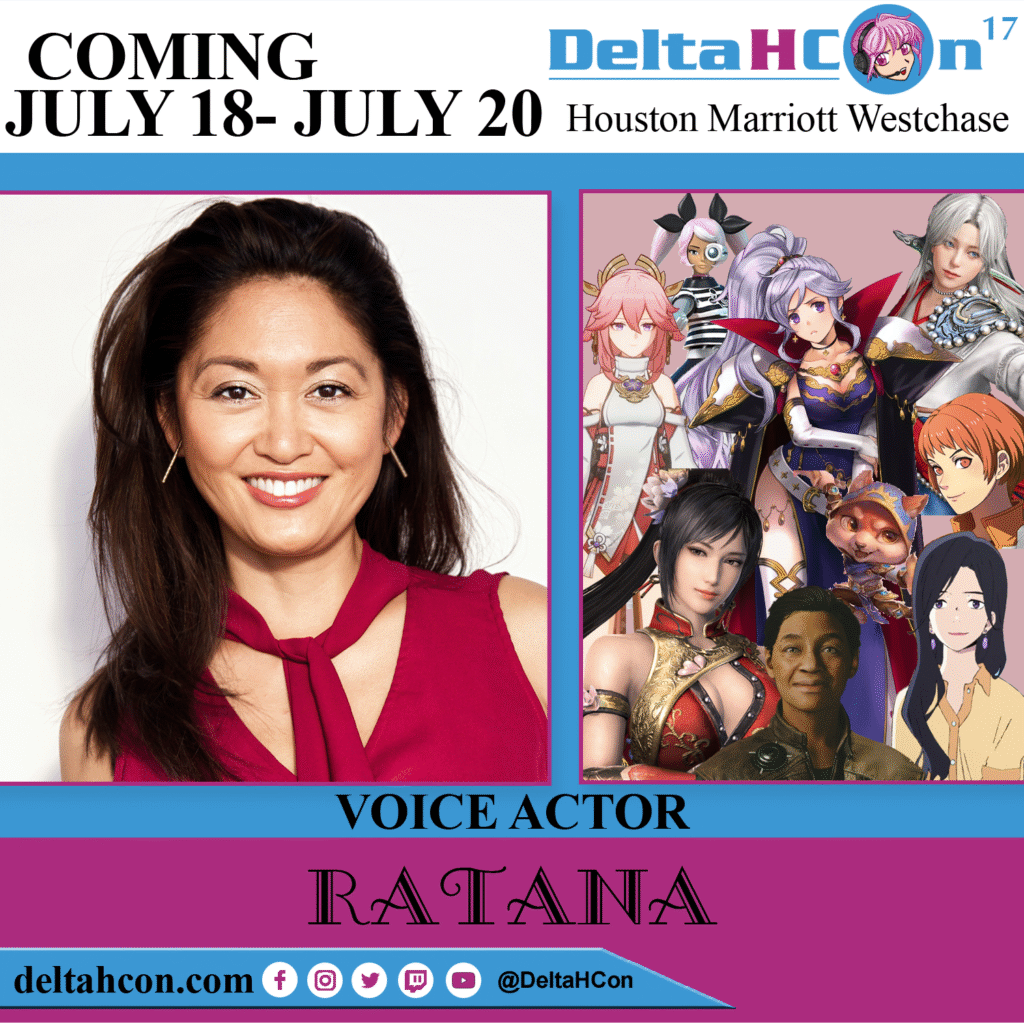 Ratana at Delta H Con July 18-20, 2025