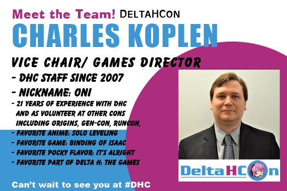 Vice Chair/Gaming Director - Charles Koplen